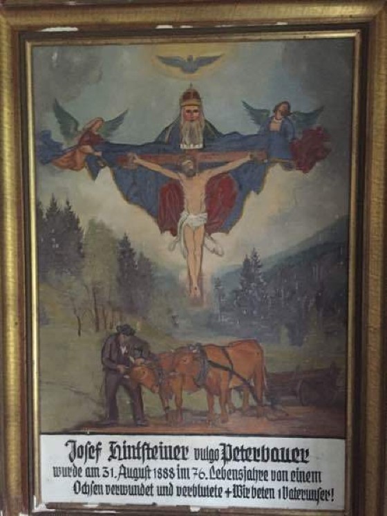 Kapelle Peterbauer / Pater Ulrich Diel OSB Gnadenorte in St. Gallen